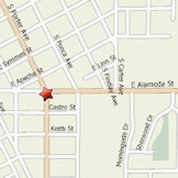 Map of 603 Classen Blvd Norman, OK 73071-5007,  US